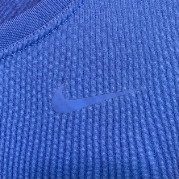 Women’s Scoop Neck Dri-fit Top in Size S, Blue - Picture 3 of 6